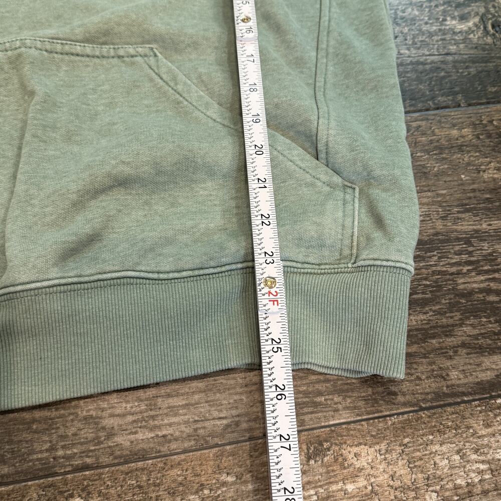 Columbia Hoodie Mens Medium Green Pullover Two Tone Kangaroo‎ Pocket Sweatshirt - Picture 8 of 11